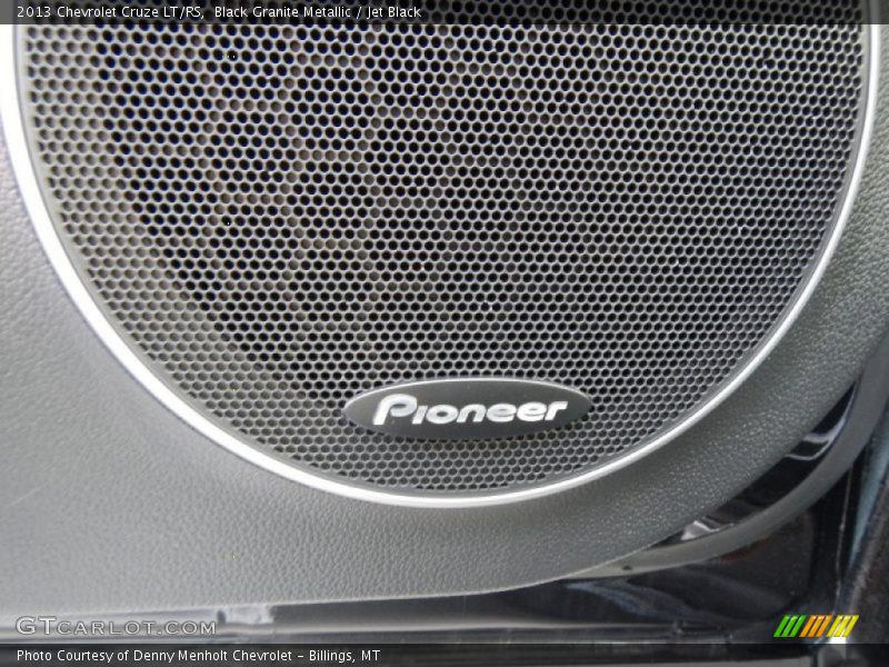 Black Granite Metallic / Jet Black 2013 Chevrolet Cruze LT/RS