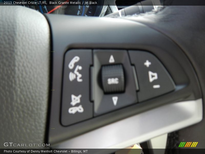 Black Granite Metallic / Jet Black 2013 Chevrolet Cruze LT/RS