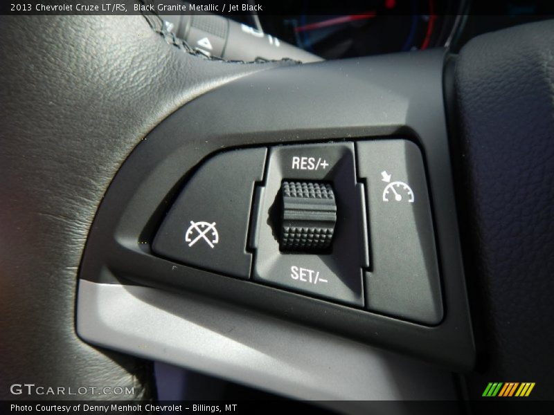 Black Granite Metallic / Jet Black 2013 Chevrolet Cruze LT/RS