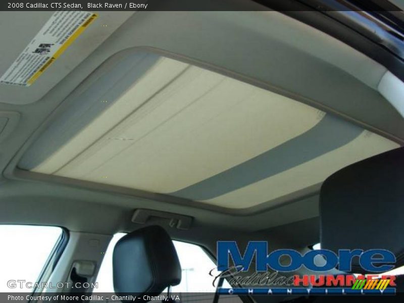Black Raven / Ebony 2008 Cadillac CTS Sedan