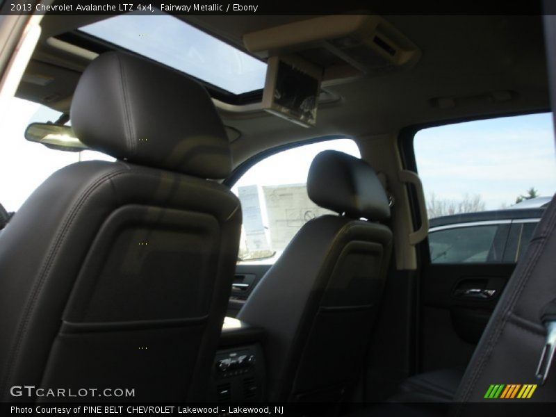 Fairway Metallic / Ebony 2013 Chevrolet Avalanche LTZ 4x4