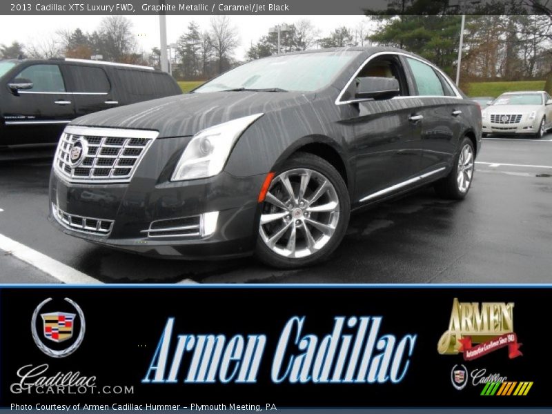 Graphite Metallic / Caramel/Jet Black 2013 Cadillac XTS Luxury FWD