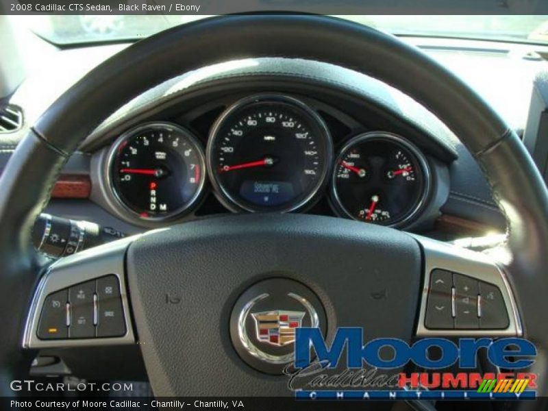 Black Raven / Ebony 2008 Cadillac CTS Sedan