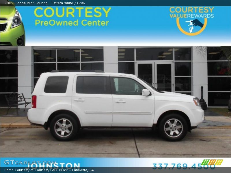 Taffeta White / Gray 2009 Honda Pilot Touring