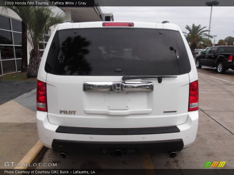 Taffeta White / Gray 2009 Honda Pilot Touring