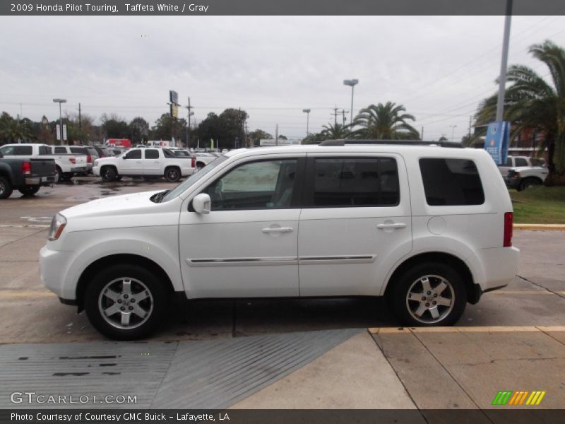 Taffeta White / Gray 2009 Honda Pilot Touring