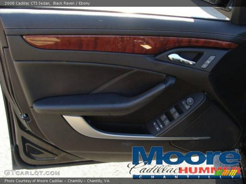 Black Raven / Ebony 2008 Cadillac CTS Sedan