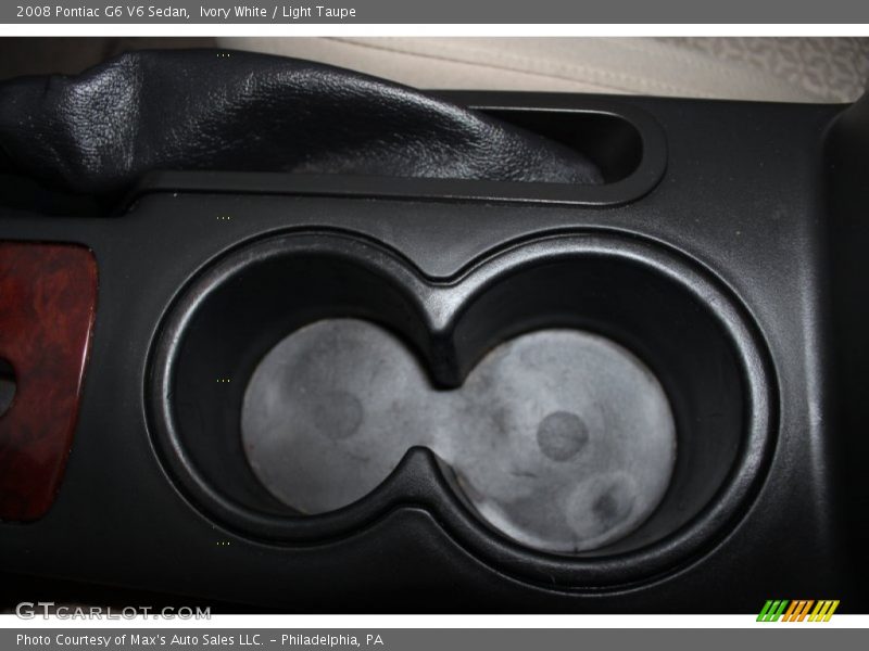 Ivory White / Light Taupe 2008 Pontiac G6 V6 Sedan
