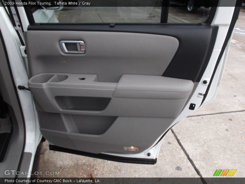 Taffeta White / Gray 2009 Honda Pilot Touring