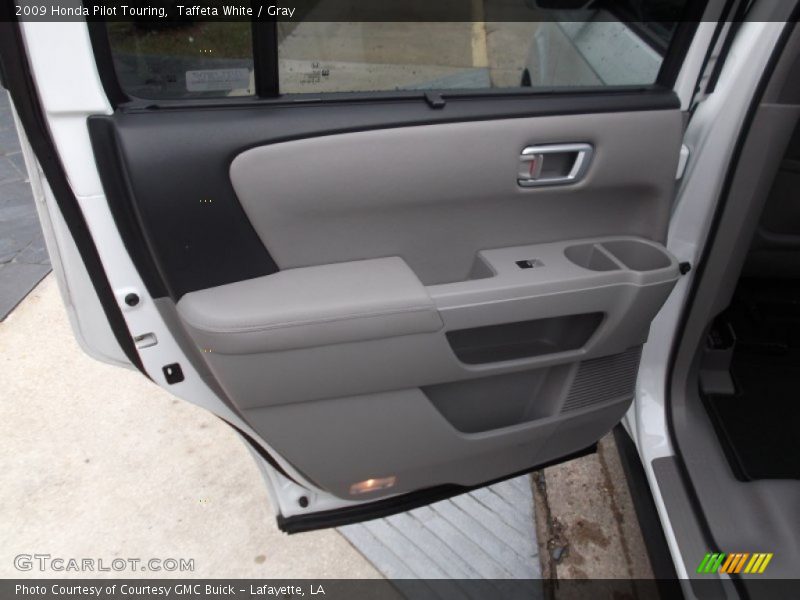 Taffeta White / Gray 2009 Honda Pilot Touring