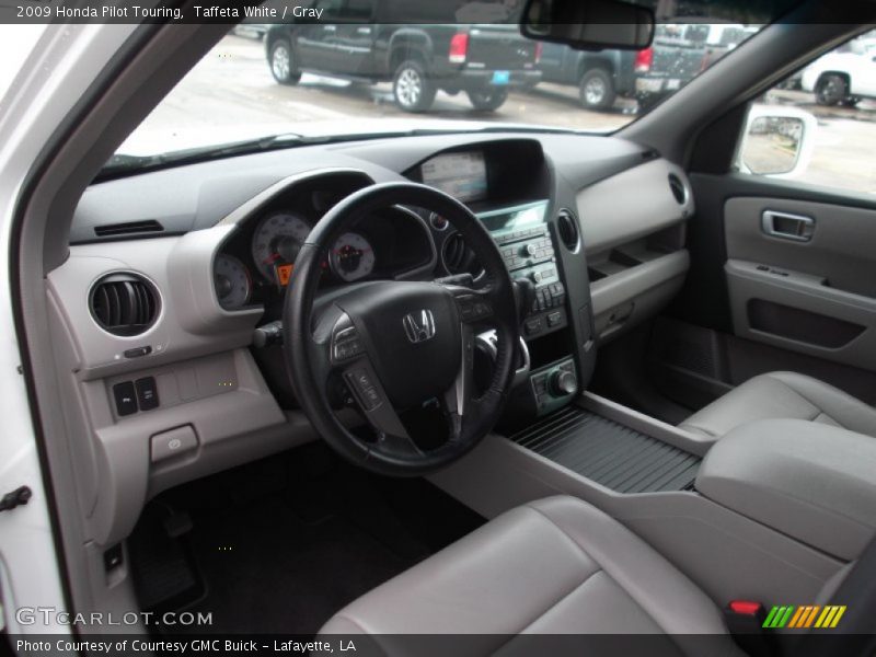 Taffeta White / Gray 2009 Honda Pilot Touring