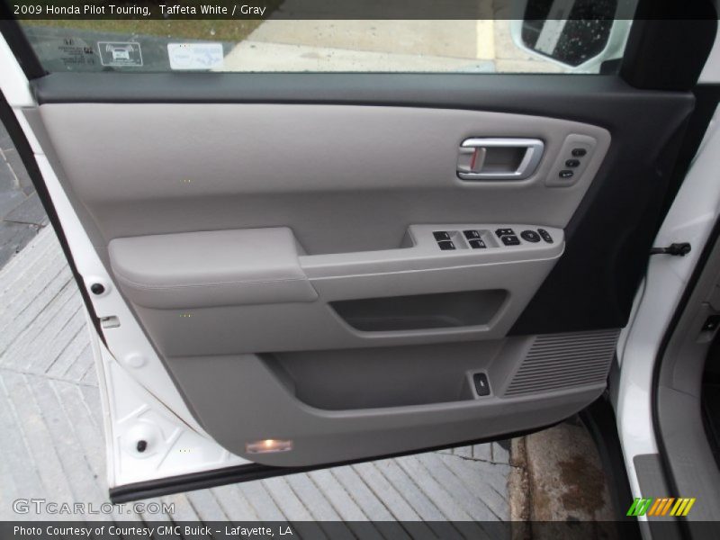 Taffeta White / Gray 2009 Honda Pilot Touring