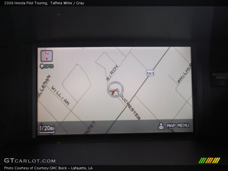 Taffeta White / Gray 2009 Honda Pilot Touring