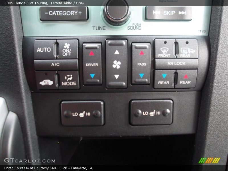 Taffeta White / Gray 2009 Honda Pilot Touring