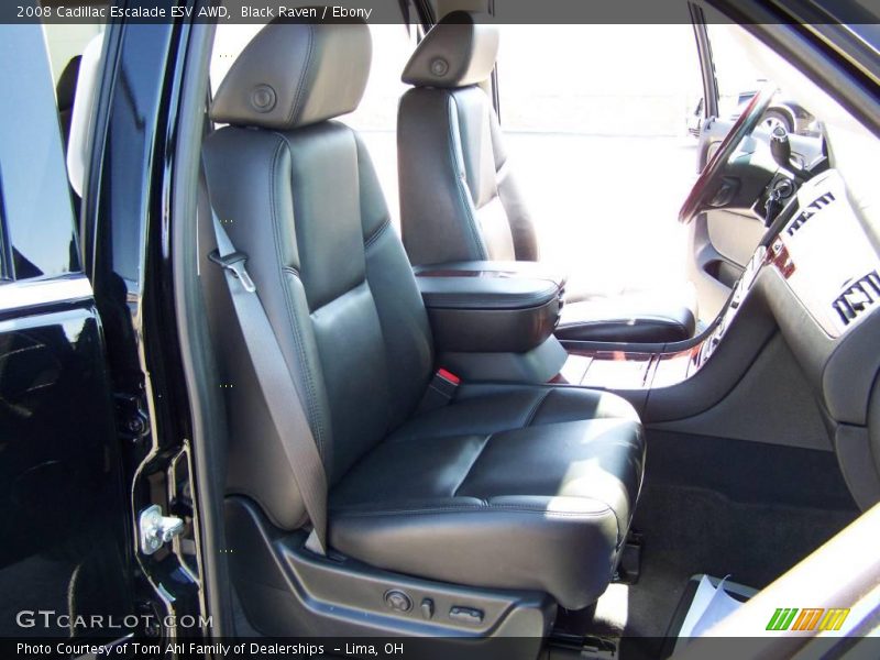 Black Raven / Ebony 2008 Cadillac Escalade ESV AWD