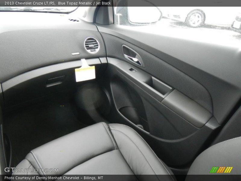 Blue Topaz Metallic / Jet Black 2013 Chevrolet Cruze LT/RS