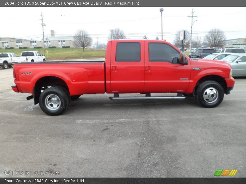  2004 F350 Super Duty XLT Crew Cab 4x4 Dually Red
