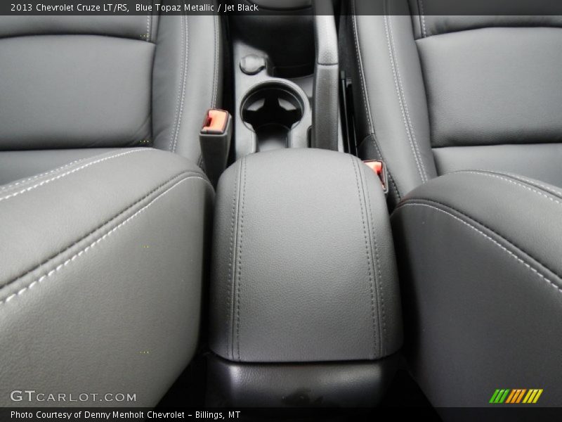 Blue Topaz Metallic / Jet Black 2013 Chevrolet Cruze LT/RS