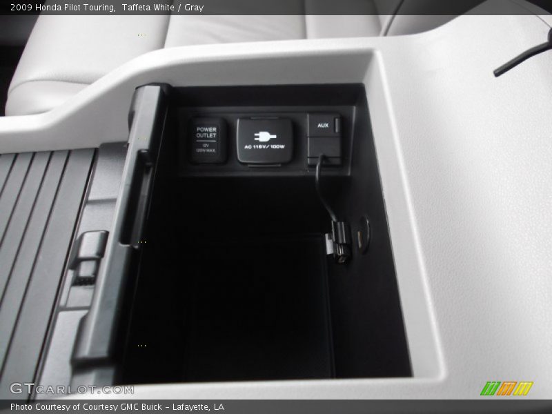 Taffeta White / Gray 2009 Honda Pilot Touring