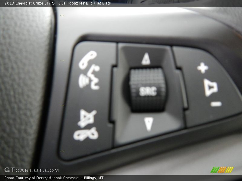 Blue Topaz Metallic / Jet Black 2013 Chevrolet Cruze LT/RS