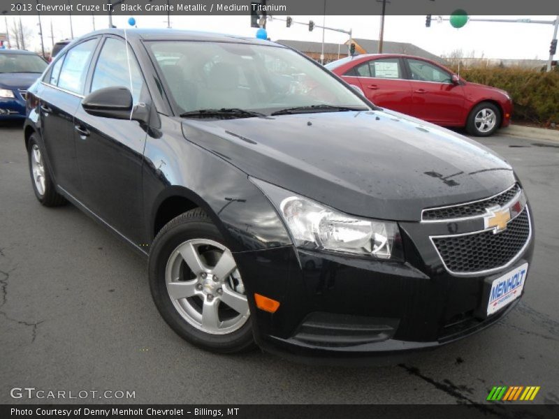 Black Granite Metallic / Medium Titanium 2013 Chevrolet Cruze LT