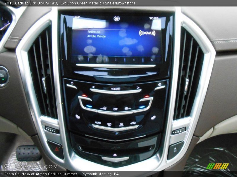 Evolution Green Metallic / Shale/Brownstone 2013 Cadillac SRX Luxury FWD