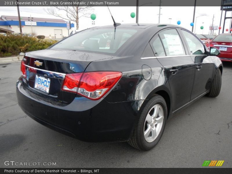 Black Granite Metallic / Medium Titanium 2013 Chevrolet Cruze LT