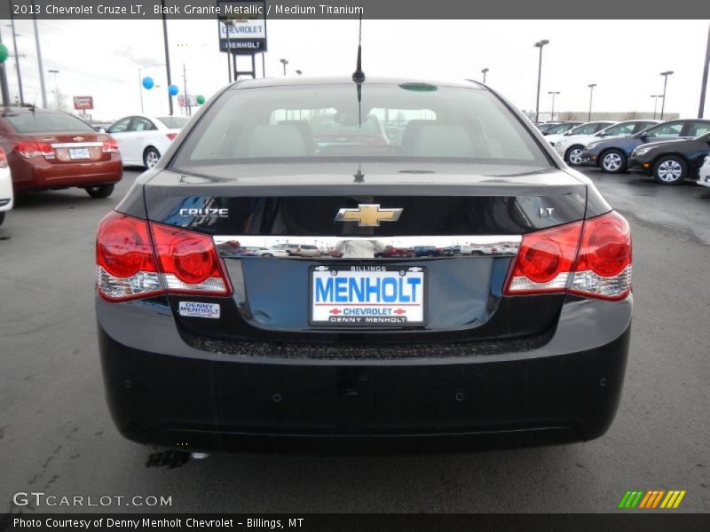 Black Granite Metallic / Medium Titanium 2013 Chevrolet Cruze LT