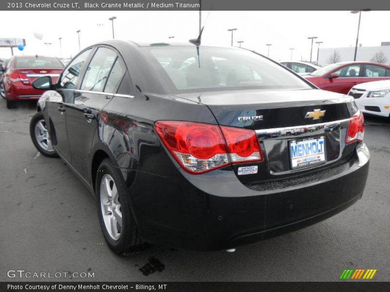 Black Granite Metallic / Medium Titanium 2013 Chevrolet Cruze LT