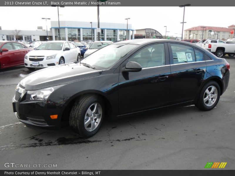 Black Granite Metallic / Medium Titanium 2013 Chevrolet Cruze LT