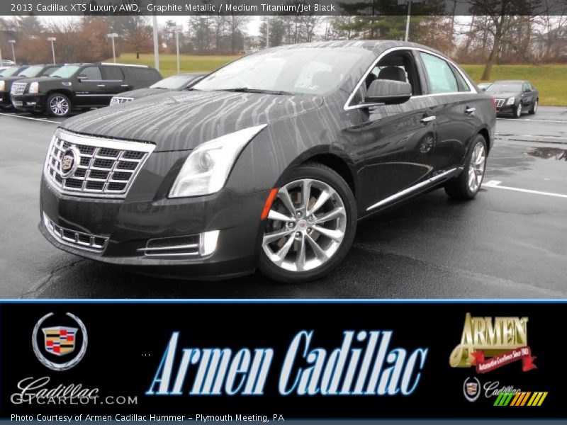 Graphite Metallic / Medium Titanium/Jet Black 2013 Cadillac XTS Luxury AWD