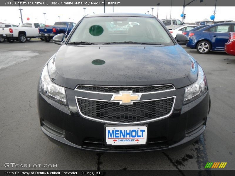 Black Granite Metallic / Medium Titanium 2013 Chevrolet Cruze LT