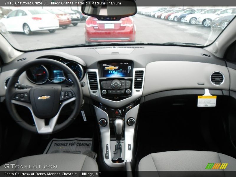 Black Granite Metallic / Medium Titanium 2013 Chevrolet Cruze LT