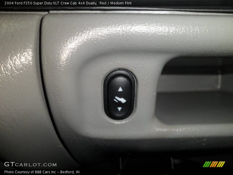 Red / Medium Flint 2004 Ford F350 Super Duty XLT Crew Cab 4x4 Dually