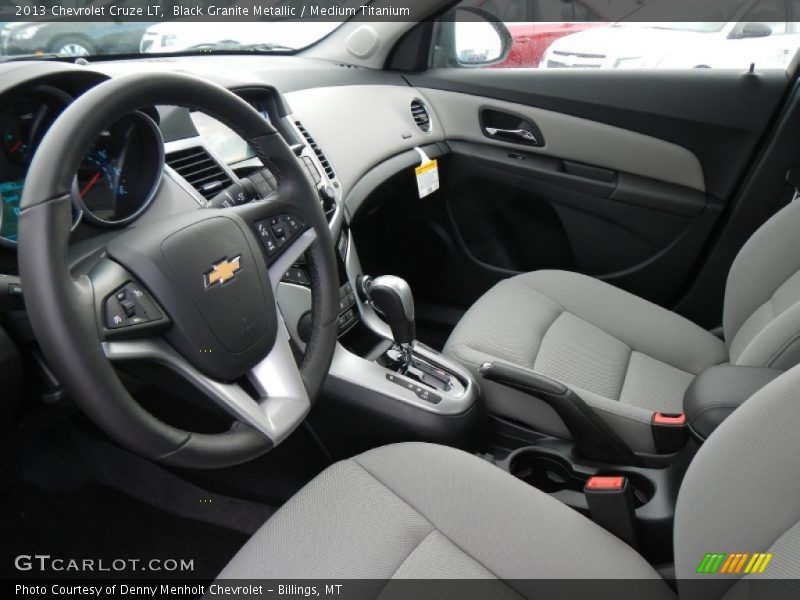 Black Granite Metallic / Medium Titanium 2013 Chevrolet Cruze LT