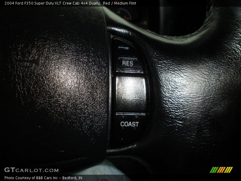 Red / Medium Flint 2004 Ford F350 Super Duty XLT Crew Cab 4x4 Dually