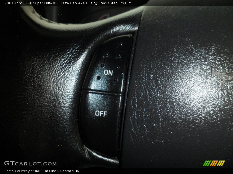 Red / Medium Flint 2004 Ford F350 Super Duty XLT Crew Cab 4x4 Dually