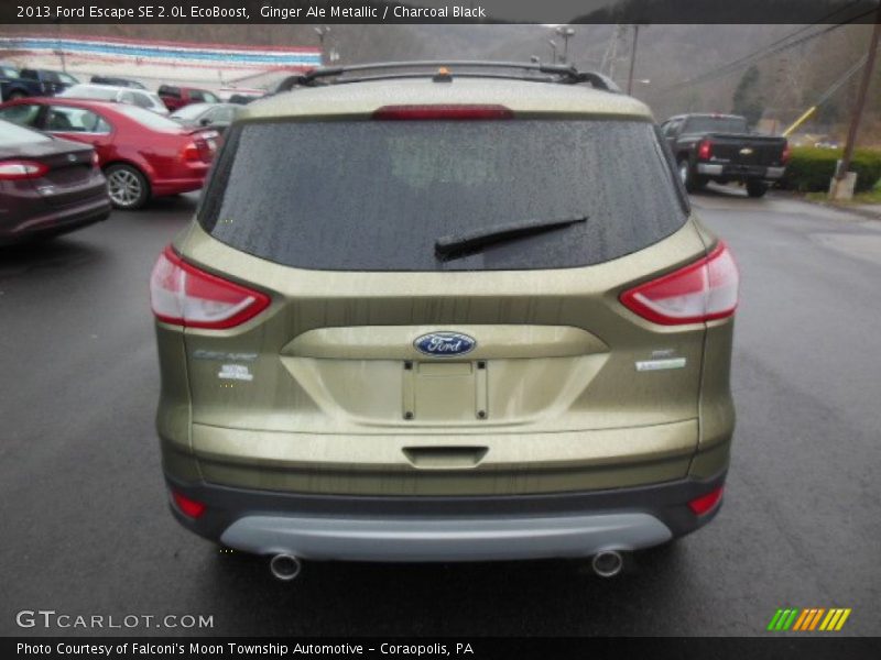 Ginger Ale Metallic / Charcoal Black 2013 Ford Escape SE 2.0L EcoBoost