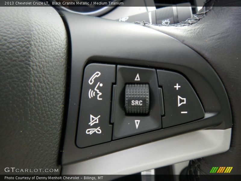 Black Granite Metallic / Medium Titanium 2013 Chevrolet Cruze LT