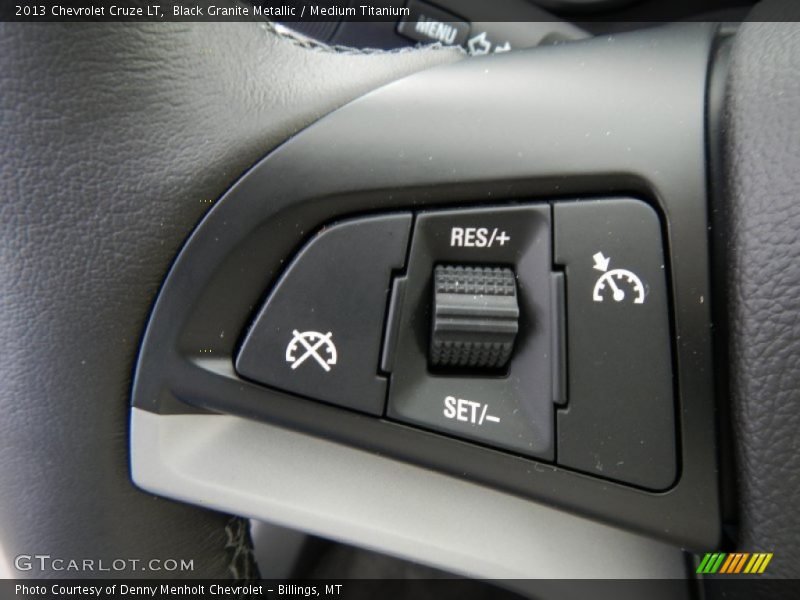 Black Granite Metallic / Medium Titanium 2013 Chevrolet Cruze LT