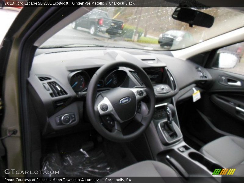Ginger Ale Metallic / Charcoal Black 2013 Ford Escape SE 2.0L EcoBoost