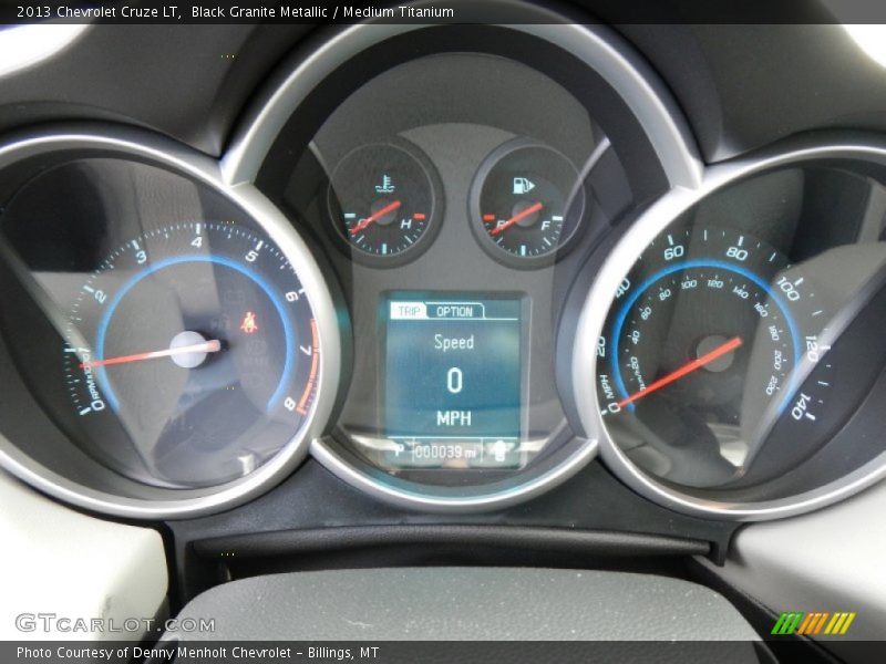 Black Granite Metallic / Medium Titanium 2013 Chevrolet Cruze LT