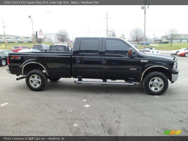 Black / Medium Flint 2005 Ford F350 Super Duty FX4 Crew Cab 4x4