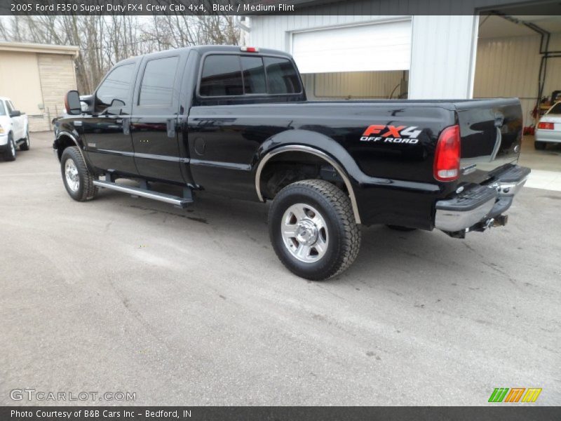 Black / Medium Flint 2005 Ford F350 Super Duty FX4 Crew Cab 4x4