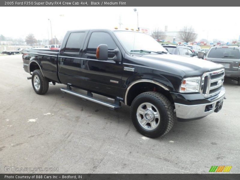 Black / Medium Flint 2005 Ford F350 Super Duty FX4 Crew Cab 4x4