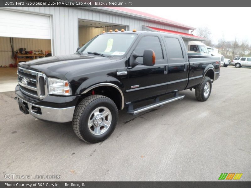 Black / Medium Flint 2005 Ford F350 Super Duty FX4 Crew Cab 4x4