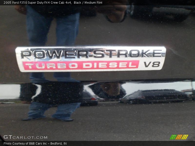 Black / Medium Flint 2005 Ford F350 Super Duty FX4 Crew Cab 4x4