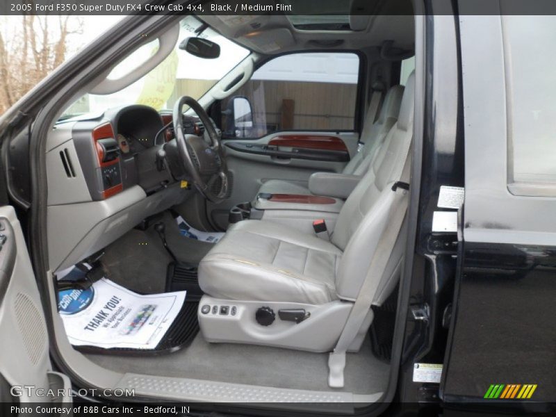 Black / Medium Flint 2005 Ford F350 Super Duty FX4 Crew Cab 4x4