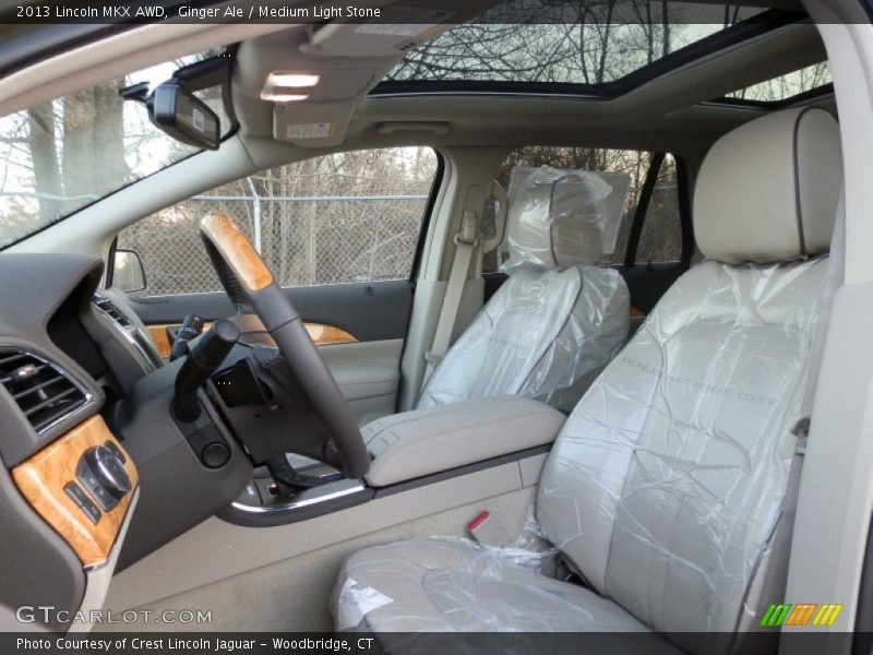 Front Seat of 2013 MKX AWD