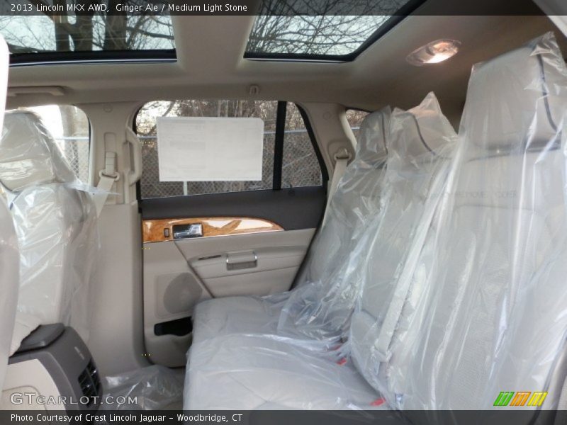 Rear Seat of 2013 MKX AWD